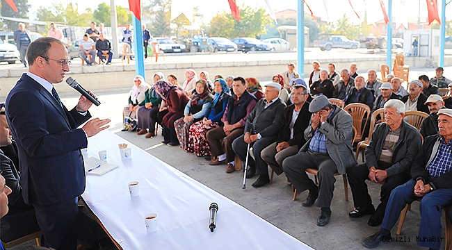 BAŞKAN ÖRKİ YENİKÖYLÜLERİ DİNLEDİ