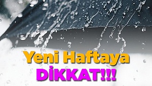 Beklenen Yağışlar Şiddetli Geliyor