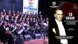 Büyükşehir’den Büyük Önder Atatürk'ü Anma Programı
