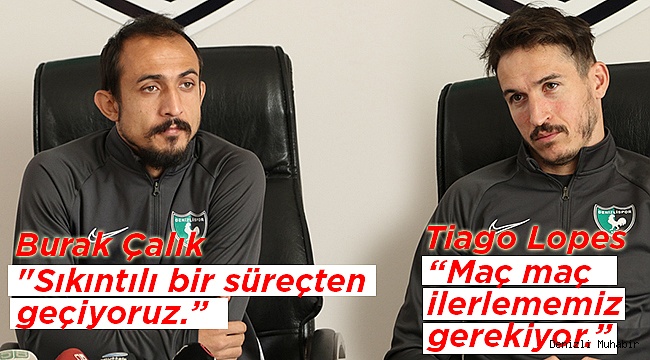Çalık ve Lopes'ten Önemli Açıklamalar