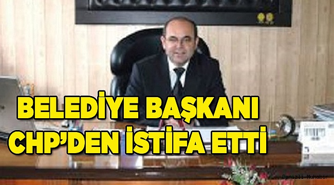 CHP'den süpriz istifa!
