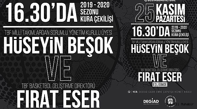 DEGİAD - YÜKSEKÇITA BASKETBOL OKULLARI TURNUVASI BAŞLIYOR