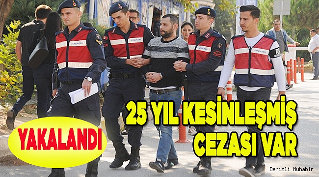 Denizli'de 2 yıldır aranan hükümlü yakalandı