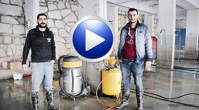 Denizli'de araçtaki kedi yavruları, yıkamacıda fark edildi