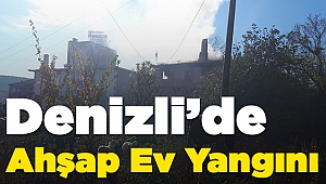 Denizli'de Yangın