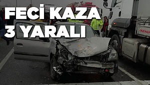 Denizli'de zincirleme trafik kazası: 3 yaralı