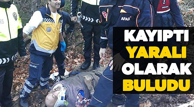 Dün Kayıptı, Bugün Yaralı Bulundu