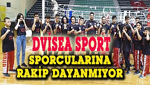 Dvisea Sport ,16 sporcuyla 11 dereceye imza attı