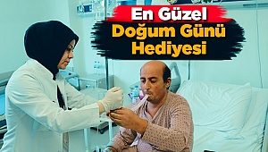 En güzel Hediyeyi Doğum Gününde Aldı