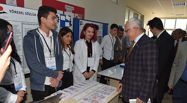 İş adamları Mesleki ve Teknik Anadolu Lisesi TÜBİTAK Bilim Fuarı
