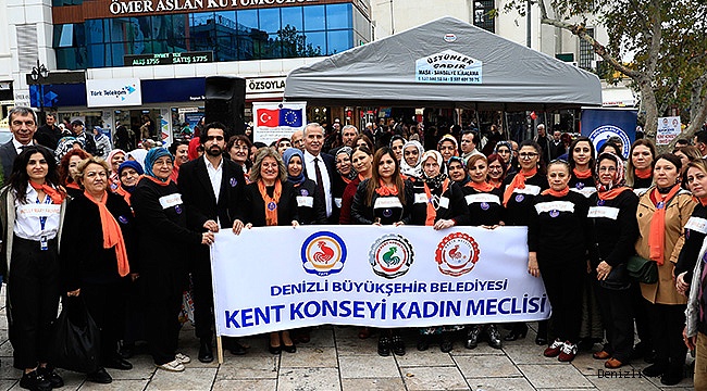 Kadına karşı şiddete "HAYIR" dediler
