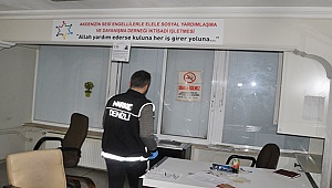 "Kanserle mücadele derneği" adı altında uyuşturucu ticaretine operasyon