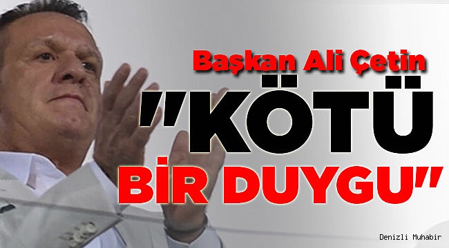 Kötü futbol üzdü