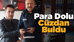 Para ve Kart Dol Cüzdanı Buldu ve...