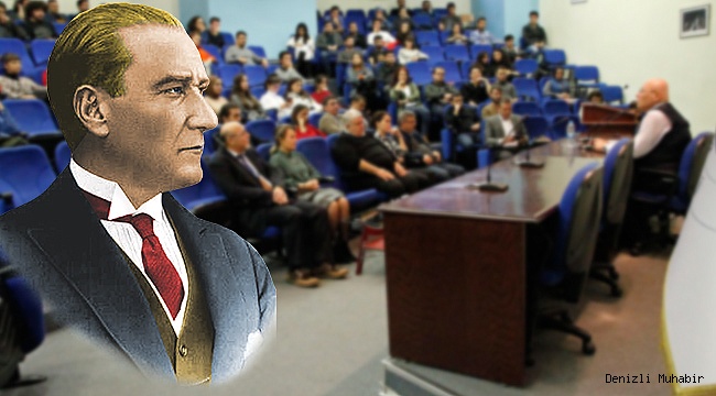 PAÜ’de Atatürk Konuşuldu