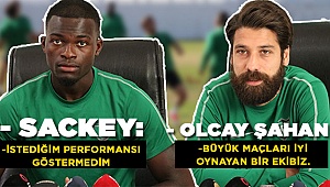 Sackey ve Şahan, Beşiktaş Maçını Değerlendirdi