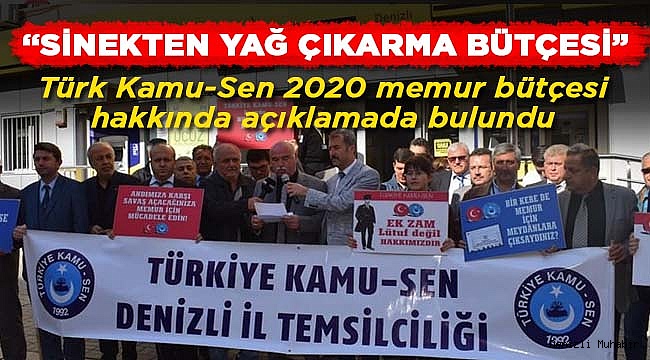 “SİNEKTEN YAĞ ÇIKARMA BÜTÇESİ”