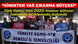 “SİNEKTEN YAĞ ÇIKARMA BÜTÇESİ” 
