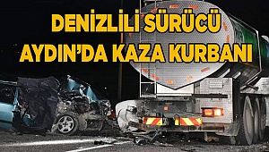 Süt tankerine çarptı