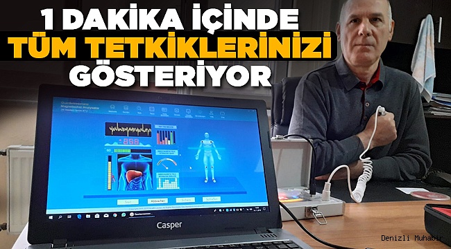 Tüm Sağlık Sonucunuz 1 Dakikada Elinizde