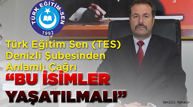 Türk Eğitim Senden Anlamlı Çağrı