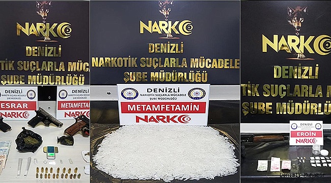 Uyuşturucu Operasyonu 21 Kişi Yakalandı