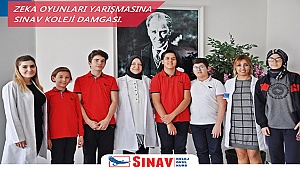 ZEKÂ OYUNLARI YARIŞMASINA SINAV KOLEJİ DAMGASI