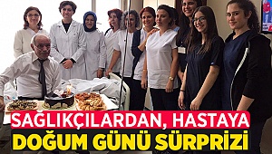 1 Aydır Tedavi Gördüğü Hastahanede Doğum Günü Kutlandı