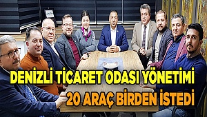 20 ARAÇ BİRDEN İSTEDİ; YERLİ OTOMOBİLİ DESTEKLEDİ