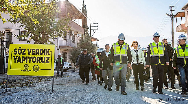 5 mahallede daha alt yapı sorunu tarihe karışıyor