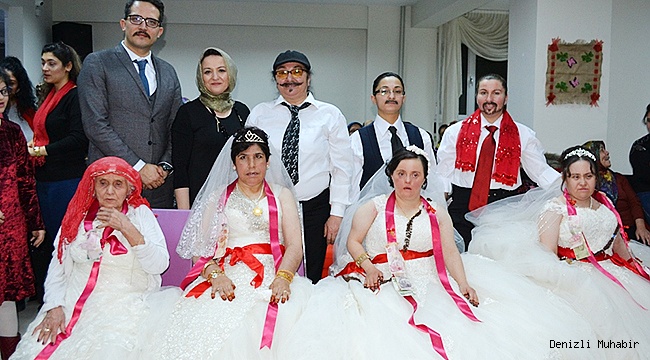 88 yaşında gelinlik giydi