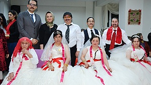 88 yaşında gelinlik giydi
