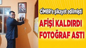 AFİŞ YERİNE FOTOĞRAF