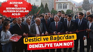 Alperen Ocakları'ndan  Acıpayam ve Serinhisar'da Görkemli Açılış