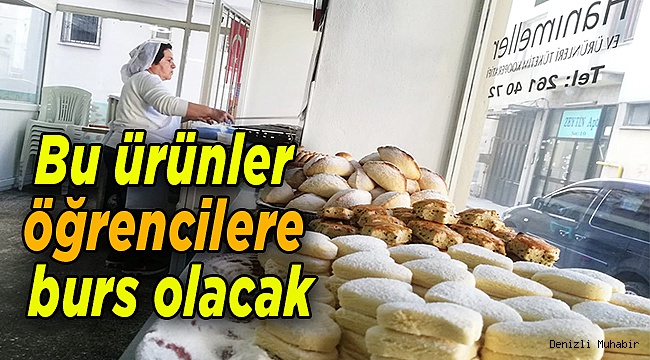 Bu ürünler öğrencilere burs olacak