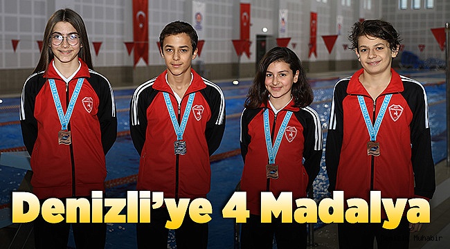 Büyükşehir sporcularından 4 madalya