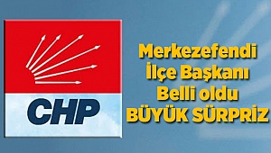 CHP Merkezefendi'de Başkan Belli Oldu