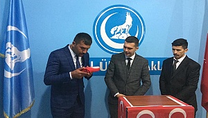 ÇİVRİL ÜLKÜ OCAKLARI’NDA BAYRAK DEĞİŞİMİ