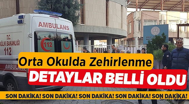 Çok sayıda öğrenci hastahanelik oldu