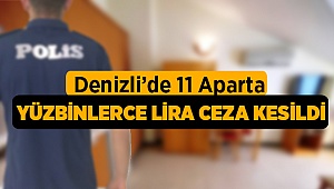 Denetlenen Apartlara Ceza yağdı