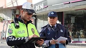 Denizli'de polis ve zabıta ortak trafik denetimlerine başladı