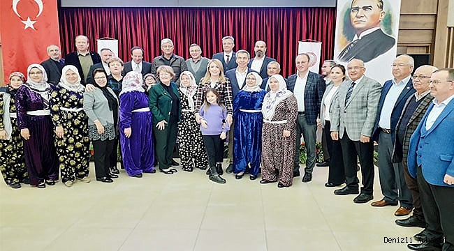 Denizli'deki göçmenler hasret giderdi