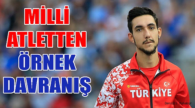 Denizlili Milli Sporcu Farkındalık Yarattı