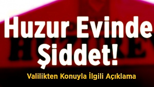 Huzur Evinde Kan Donduran İddia