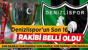 Kupada Rakip Belli Oldu