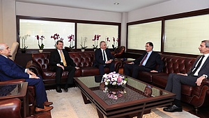 Malkoç, Başkan Zolan'ı ziyaret etti