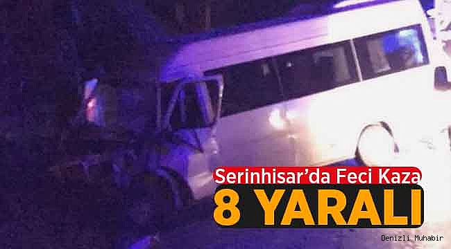 Minibüs Ağaca Çarptı! Can Pazarı Yaşandı