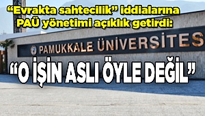 “O İŞİN ASLI ÖYLE DEĞİL”