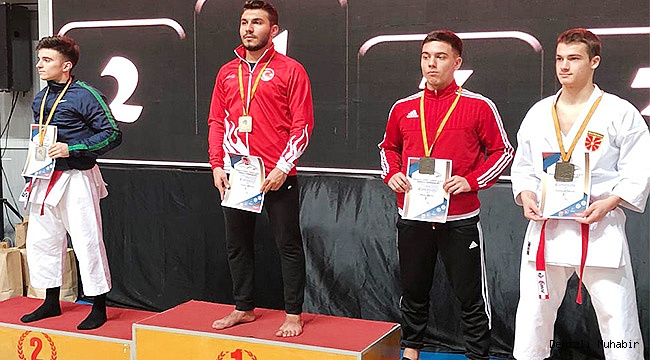 PAMUKKALE BELEDİYESPORLU SPORCU BALKAN ŞAMPİYONU