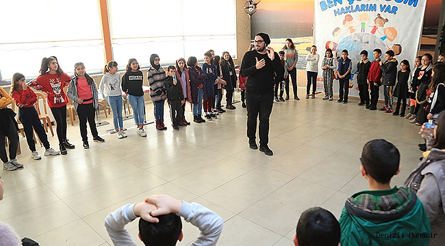 PAMUKKALELİ ÇOCUKLAR, OYUNLARLA HAKLARINI ÖĞRENDİ